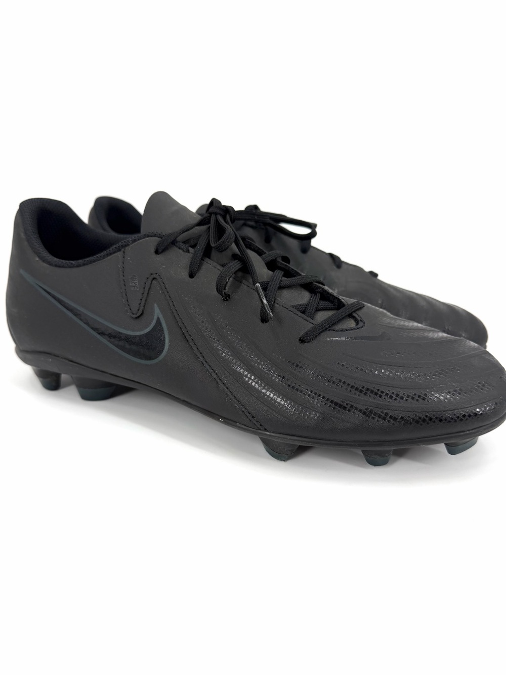 Nike Phantom GX II Club FG/MG Black Soccer Cleats FJ2557-002 Mens 8.5